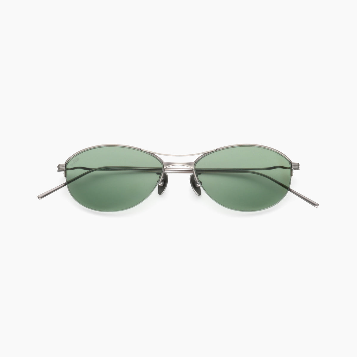 Helix — Brushed Gunmetal / Green