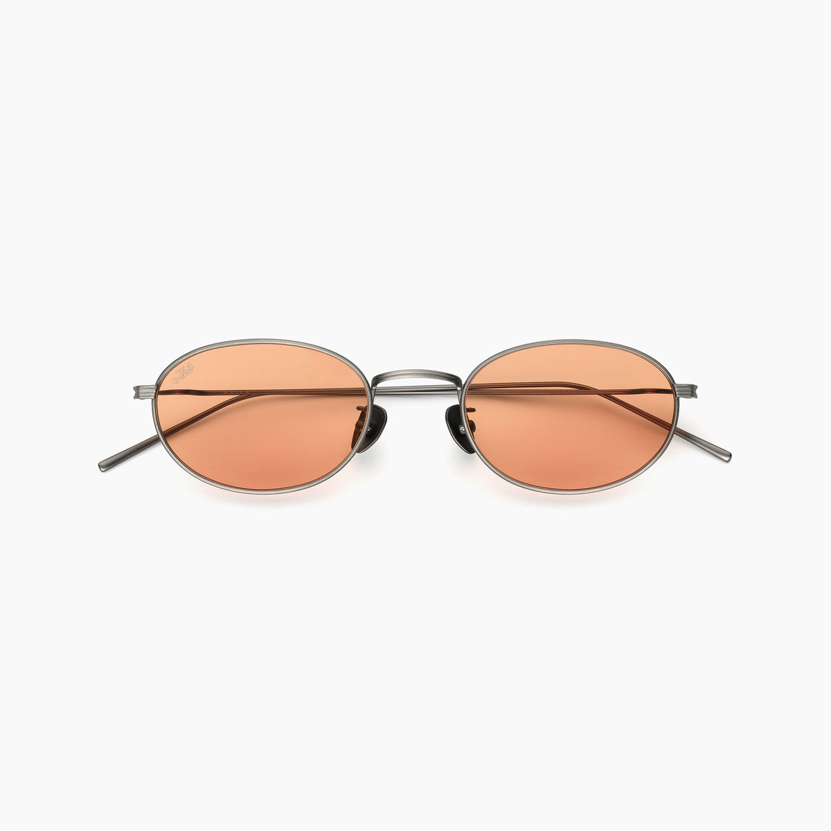 Petal — Brushed Gunmetal / Amber
