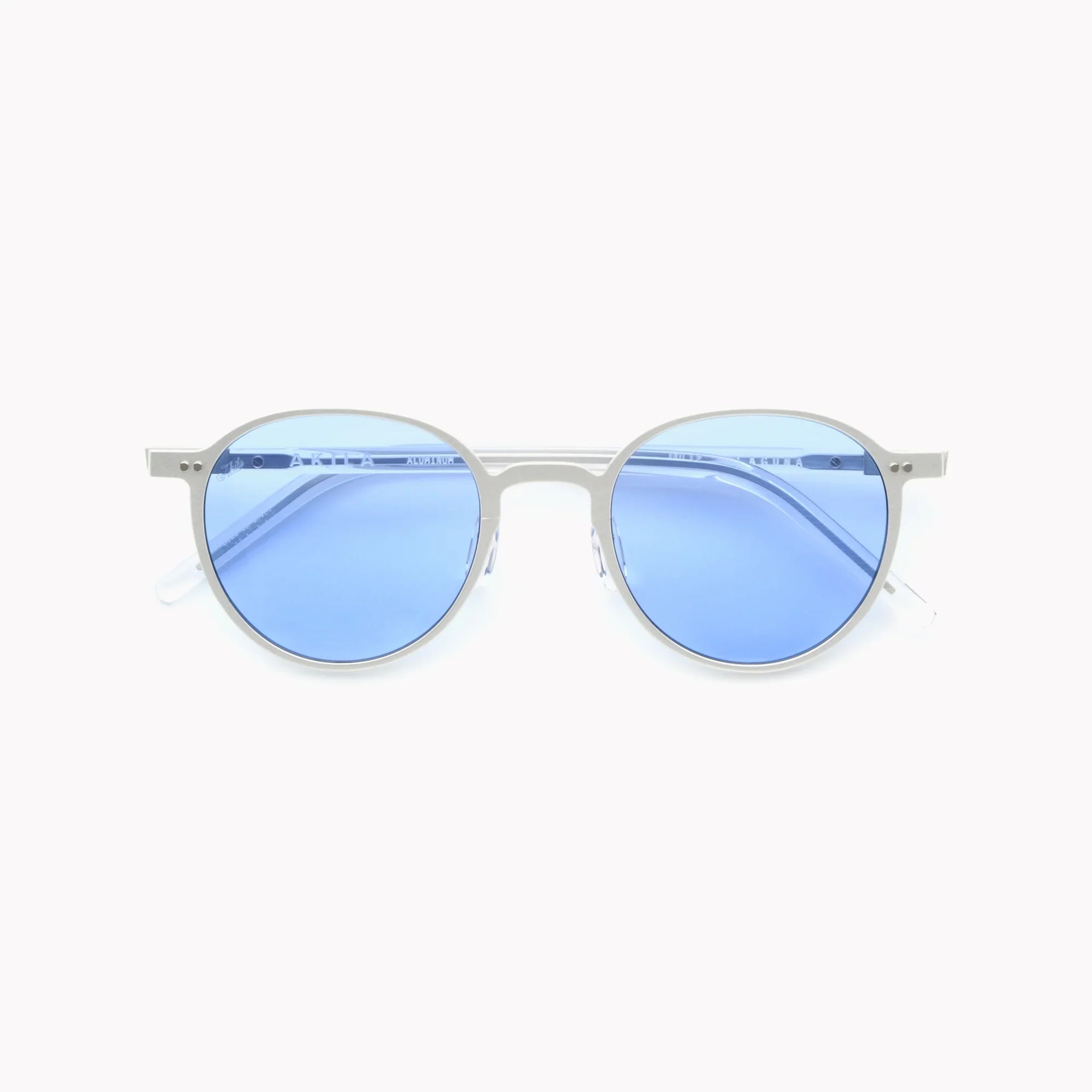 Silver / Blue