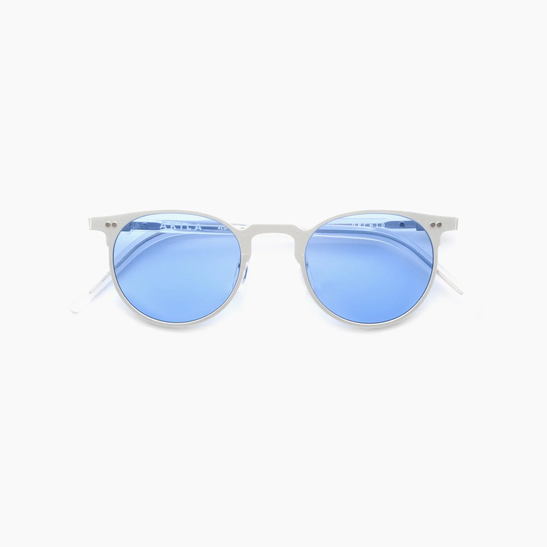 Silver / Blue